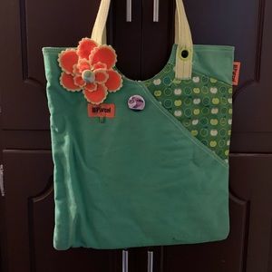 Green and Orange bag